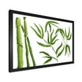 thumbnail image 2 of Designart 'The Forest of Bamboo Branches IV' Tropical Framed Art Print, 2 of 4
