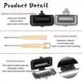 thumbnail image 3 of 3X Hot Dog Toaster , Double-Sided Sandwich Baking Pan, Cheese Maker Sandwich Maker Flip Pan,Camping Frying Pan,3 x Hot Dog Toaster, 3 of 7