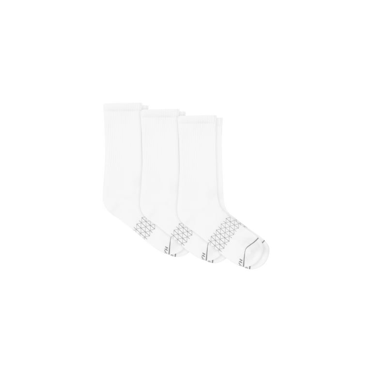 Absolute Comfort Cushioned Crew Socks, 3-Pairs - Walmart.com