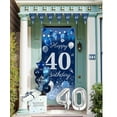thumbnail image 4 of YANSION Happy 40 Anniversary Party Banners Multicolor, 0.55 lb, 4 of 9