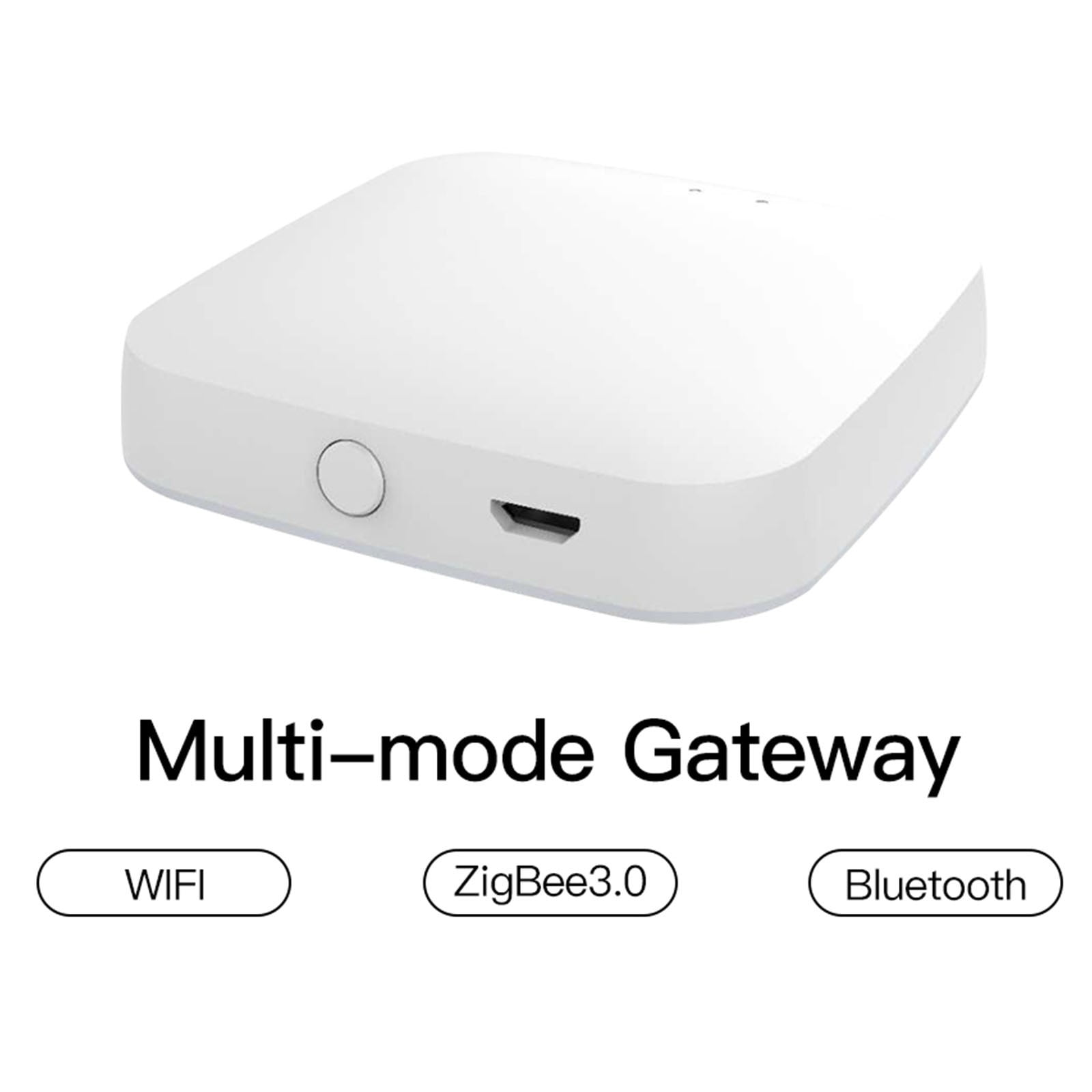 Hmsavn Tuya Zig-bee 3.0 Hub Gate-way, Smart Home Wireless Remote Controller, Assistant.Work With All Tuya ZigBee3.0 Electronics