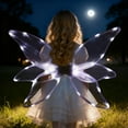 thumbnail image 3 of BotaniNest Light Up Cosplay Fairy Angel Prop For Photography Stage Performance And Halloween Costume Party, 3 of 5