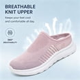 thumbnail image 4 of CHICVOMEY Comfort Women Sneakers Lightweight Slip On Sneakers Shock Absorbing Mesh Walking Shoes for Daily Outdoor & Indoor Home Use, 4 of 8