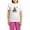 With Pink Pant, variant on CafePress - Schnauzereastershirt2 Women's Light Pajamas - Women's Short Sleeve Print T-Shirt and Pants Light Cotton Pajama Set