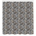 thumbnail image 3 of Ambesonne Vintage Shower Curtain, Rustic Branches Leaves, 69"Wx84"L, Brown Grey Coconut, 3 of 3