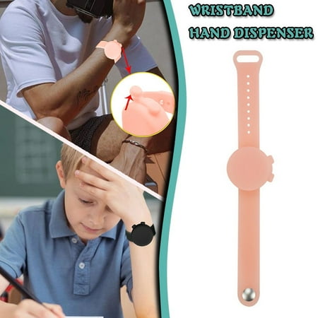TIHLMK Adult Kid Liquid Wristband Hand Dispenser Handwash Gel With Whole Sanitizing