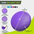 thumbnail image 2 of ProsourceFit Core Balance Disc Trainer, 14" Diameter with Pump, 2 of 6