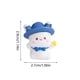 thumbnail image 3 of Micro adorno: figurita de conejo adorable, decoración DIY, escritorio, coche, adorno pequeño, 3 of 4