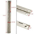 thumbnail image 3 of Boat Piano Hinge | 9 1/2" Inch 19 Gauge Stainless (Pair), 3 of 3
