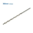thumbnail image 4 of Extra Long Hss Drill Bits Diameter 1.5-5.5Mm Length160-200Mm Straight Shank Drill Bits For Metal Wood Aluminum Drilling Tools Dia:5.5Mm L:160Mm 160Mm Fangkenuo, 4 of 9