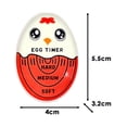 thumbnail image 6 of Ludlz Egg Timer Reusable Easy to Use Food Grade No BPA Safe Boiling Eggs Silicone Soft Hard Boiled Egg Timer Kitchen Gadget, 6 of 8
