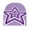 Purple, variant on Womens Winter Hat Star Print Lightweight Warm Pullover Cap Stretchy Casual Soft Comfortable Trendy Beanie Hat