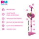 thumbnail image 2 of Juguete Micrófono Karaoke De Pedestal Con Luces y Bluetooth, 2 of 5