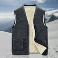 thumbnail image 6 of Outdoor Ventures Men's Running Vest Outerwear, Lightweight Windproof Fleece-Lined Sleeveless Jacket for Golf, 6 of 8