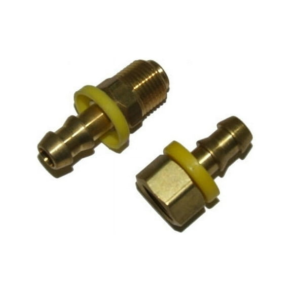 Auto Trans Oil Cooler Line Connector - Compatible with 1987 - 2004 Chevy Corvette 1988 1989 1990 1991 1992 1993 1994 1995 1996 1997 1998 1999 2000 2001 2002 2003