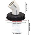 thumbnail image 2 of IBC Rainwater Filter 45° with Cover, 163mm Nylon Mesh, Washable, Compatible with IBC Water Tank DN 150, 2 of 5