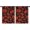 Halloween Red Pumpkins, variant on Blackout Kids Curtains,Halloween Realistic Pumpkins Pattern Childrens Insulated Curtains Set Of 2,Bedroom Essentials,Toddler Room Decor 42"x54"