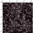 thumbnail image 2 of Soimoi Black Fabric - By the Yard - 54 Inch Wide - Leaves Print Fabric - Nature - Inspired Elegance for Apparel and Decor Printed Fabric, 2 of 6