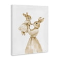 thumbnail image 2 of Stupell Industries Cottage Tender Mama Rabbit Canvas Art, 16 x 20, by Arlington Prints, 2 of 8