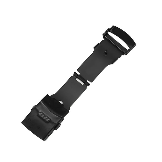Visland Watch Buckle Universal Double Press Stainless Steel Watch Safety Folding Clasp for Watchmaker