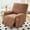 Brown, variant on XUELC 4-Piece Stretch Jacquard Recliner Chair Covers - Non-Slip, Washable Slipcover for 1-Seater Reclining Sofas, Furniture Protector with Elastic Hem, Perfect for Living Room