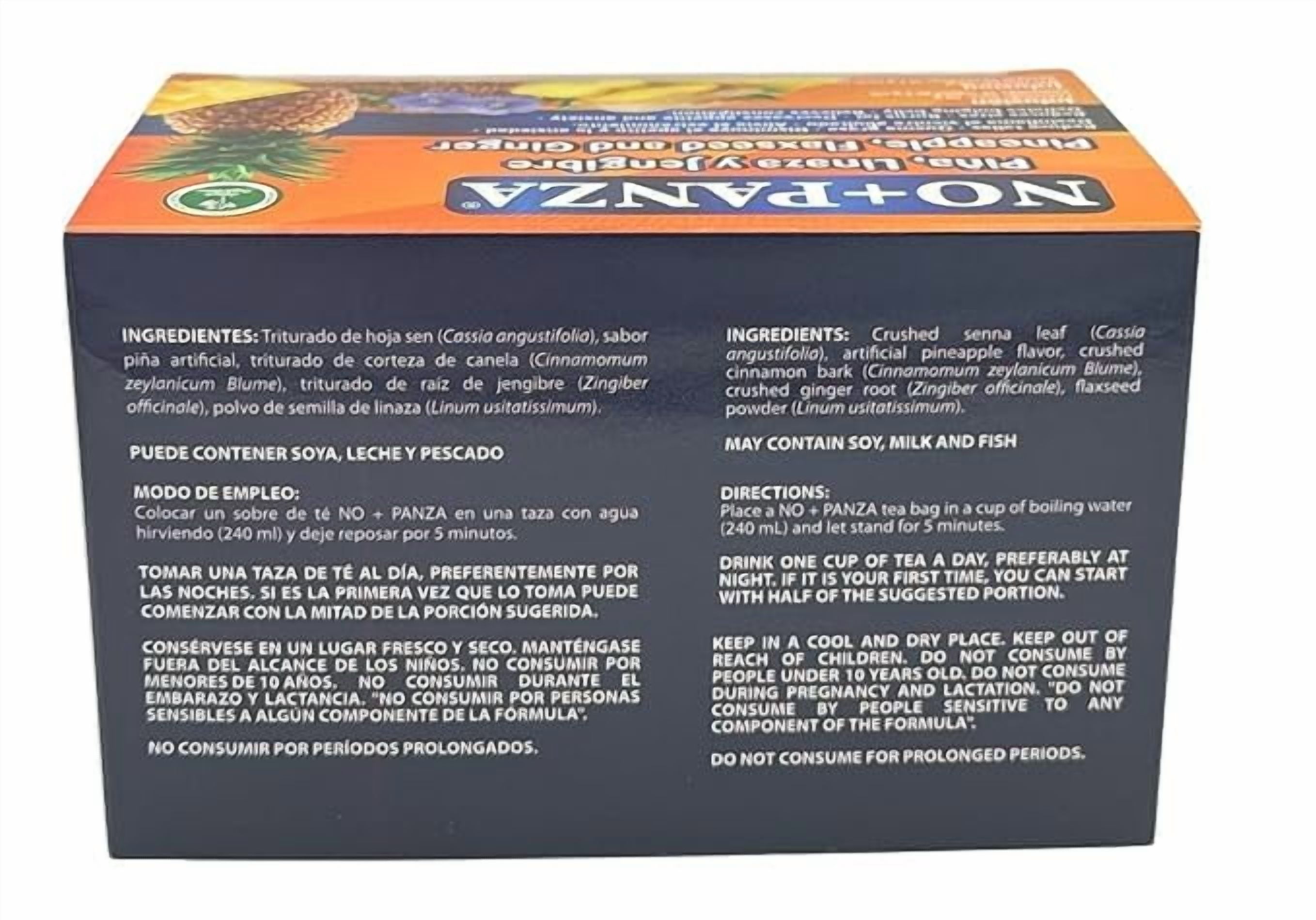High Supreme Combo Pack – Herbal Tea + Ginger Gel – 30 Tea Bags + 250 g Gel – Ginger, Pineapple, Cinnamon & Flaxseed Blend – 100% Natural, Vegan, Caffeine-Free – Traditional Herbal Infusion