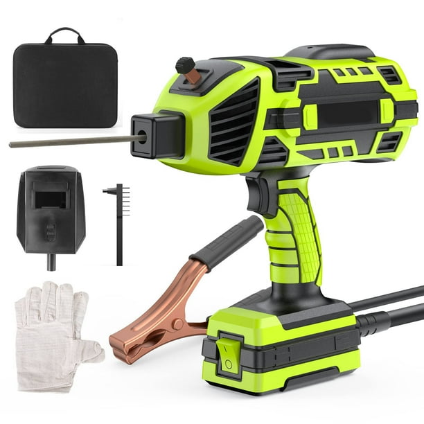 HAMLAT Handheld Arc Welder Machine Gun,Upgrade Smart Igbt Inverter Technology, 6 Variable