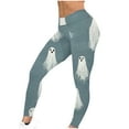 thumbnail image 5 of Abomasnow Women's Halloween Leggings Plus Size Horror Print Costumes Peached Legging High Waist Tight Pants Slim Fit Halloween Costumes Fall Daily Clothes, 5 of 7
