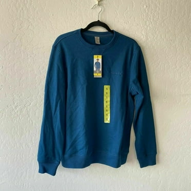 NEW!!! HURLEY Mens Sweatshirt Pullover Crew Neck (Teal & Small)