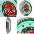 thumbnail image 2 of Coca-Cola Horloge Néon Vert Forêt, 2 of 5