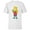 White, variant on The Simpsons Bart Simpson Rude Mouth - Short Sleeve T-Shirt for Kids – Customized-White