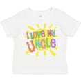 thumbnail image 3 of Inktastic I Love My Uncle- Sun and Rainbow Letters Boys or Girls Toddler T-Shirt, 3 of 5