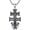 Cross 1, variant on Caravaca Crucifix Orthodox Cross Necklace 925 Sterling Silver St Benedict Jesus St Brigid Cross Necklaces Religion Jewelry Gifts for Men Women
