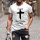 thumbnail image 5 of Playeras De Algodon, Camiseta Informal De Manga Corta Para Hombre, Camiseta Estampada, Top 143, 5 of 6