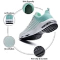 thumbnail image 4 of GOOBON Womens Running Shoes Tennis Sneakers Athletic Air Cushion Non Slip Shoes Breathable Fashion Walking Sneakers for Gym Workout, 4 of 7
