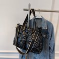 thumbnail image 1 of Bolso Moda mujer algodón acolchado totalizadores invierno señoras Crossbody ajustable Casual, 1 of 8