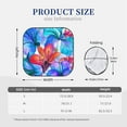 thumbnail image 3 of Xecao Bright Flowers for Foldable Car Sun Shades (2-Pack) offer sun protection with an easy-fold design for convenient windshield shading., 3 of 7