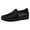 Black_018, variant on Mens Summer Breathable Non-Slip Casual Sneakers Comfortable Casual Hollow Out Mesh Platform Loafers, Summer Flat Slip On Walking Shoes Black 8 (EU-41)