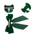 thumbnail image 3 of Unique Bargains 1 Pc Elegant Velour Bow Headpiece Hair Clips Green, 3 of 5