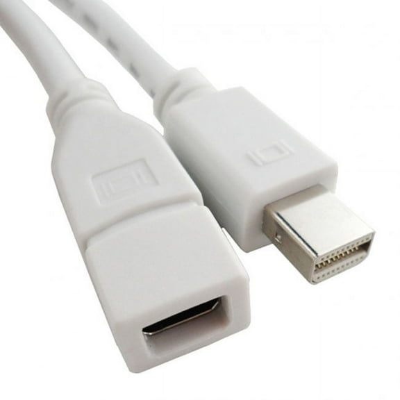 Chenyang CY 6ft Mini DisplayPort Male to Mini DP DisplayPort Female Extension Cable 1.8m Cable