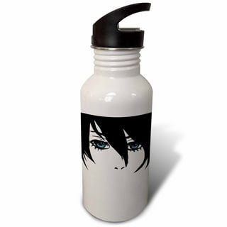 Riapawel Anime Theme Cartoon 304 Stainless Steel Thermos Cup Outdoor Sports Portable Water Bottles Drinking Cup, H01