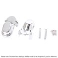 thumbnail image 1 of For Harley Sportster 1200 883 2005-2014 Chrome Rear Axle Cover Nut Bolt Caps Set, 1 of 5