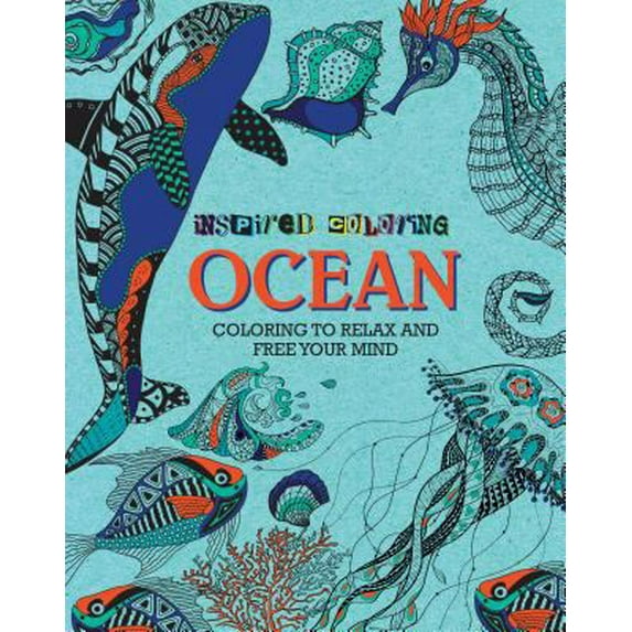 Pre-Owned Ocean: Coloring to Relax and Free Your Mind (Inspired Coloring) (Paperback) 147484121X 9781474841214