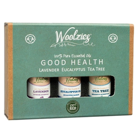 Breathe Gift set of 3 essential oils, Lavender Tea tree & Eucalyptus 10ml each
