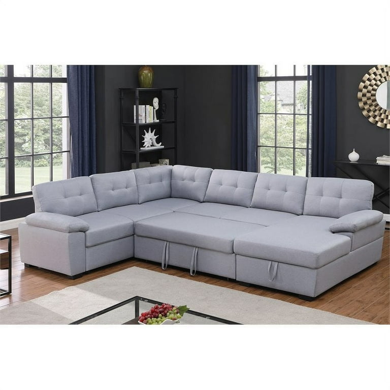 5 seat cheap sleeper sectional