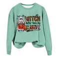 thumbnail image 1 of WEAIXIMIUNG Chandails en Molleton Graphiques pour Femmes Sweat à Capuche Imprimé Fille Mignonne, 1 of 4