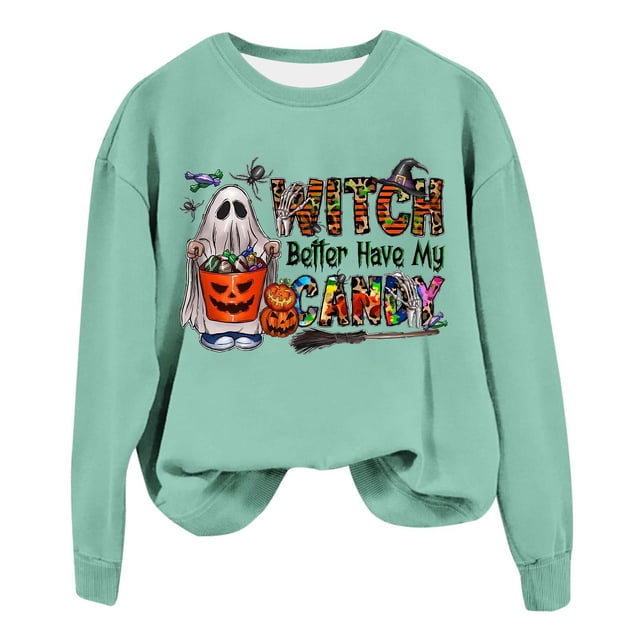 WEAIXIMIUNG Chandails en Molleton Graphiques pour Femmes Sweat à Capuche Imprimé Fille Mignonne