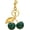 Green, variant on Cherry Keychain Bag Charm - Cute Cherry Accessories for Women Purse Handbags Gift