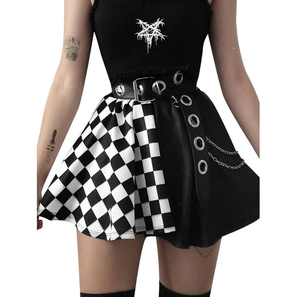 Nascar checkered clearance skirt