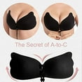 thumbnail image 3 of Soutiens-gorge Push-Up Sans Dos Auto-Adhésifs Sans Bretelles, Soutien-Gorge Invisible pour Femmes, Soutien-Gorge Réutilisable pour Robes de Soirée, Robes de Bal, Robes de Mariage(D), 3 of 5